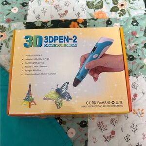 3D Pen 3DPEN-2 with Blue Design